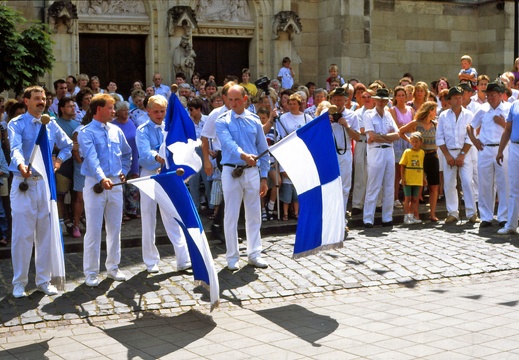 054031 Schützenfest-Fahnenschlag