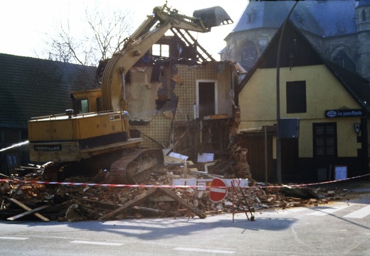 Abriss altes Posthaus