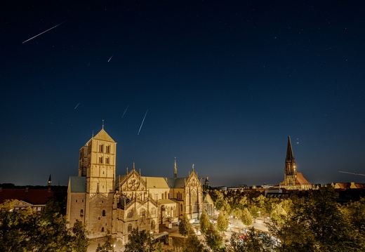 JG Domplatz mit Perseiden
