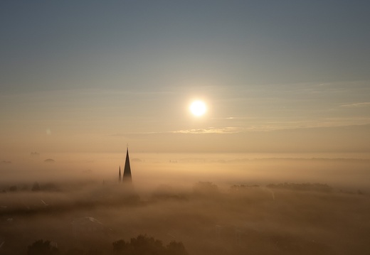 JG Roxel im Morgennebel