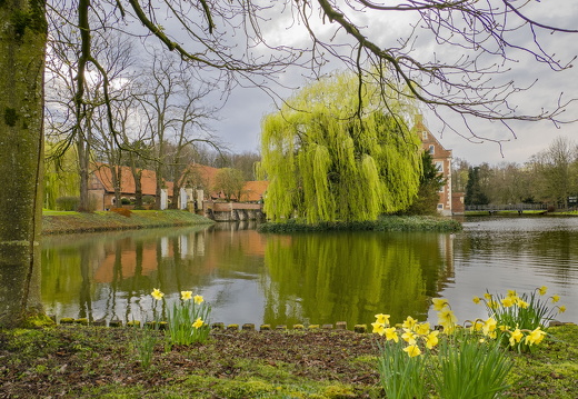 WS Frühling im Park von Schloß Hülshoff